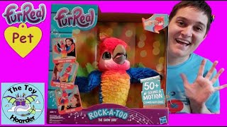 FurReal Parrot RockaToo Unboxing Review [upl. by Cannell]