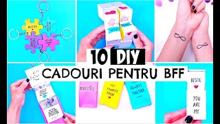 10 DIY CADOURI PENTRU CEA MAI BUNA PRIETENA  Idei Creative si Simple [upl. by Rabah170]