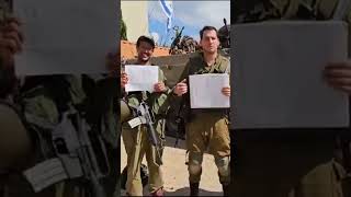 The Israeli army thanks everyone for all the love and support israel [upl. by Atsirt]