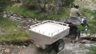 800 AL ATV Wagon adventure atv trailer [upl. by Eanej]