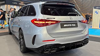 NEW MercedesAMG C63 S E Performance Estate 2024 680HP 4Cylinder  Visual Review [upl. by Zoarah455]