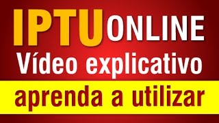 IPTU Online  Vídeo Explicativo  Cabo Frio [upl. by Ayela]