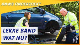 Hoe ver kom je met 4 LEKKE BANDEN  Wegenwacht Onderzoekt [upl. by Weatherby]