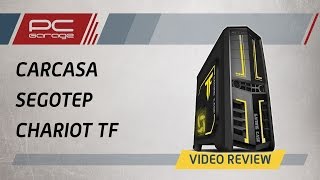 PC Garage – Video Review Carcasa Segotep Chariot TF [upl. by Ialohcin]