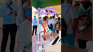 Magic Kingdom Grayson Piano Player Casey’s Corner Disney World [upl. by Ennairek]