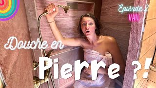 Habillage de douche 100 FEUILLE DE PIERRE  STONELEAF [upl. by Terrab]