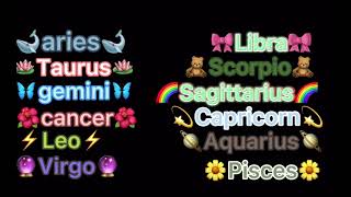 •whos most likely•zodiac sign version• [upl. by Fiertz496]