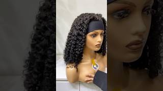 Headband wig hairexportvietnamesehairhumanhairwigrawhairhairsupplierhairextensioncurlyhair [upl. by Eidahs884]