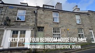 Delightful Four Bedroom House for Sale  Bannawell Street Tavistock [upl. by Rosenquist641]