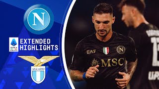 Napoli vs Lazio Extended Highlights  Serie A  CBS Sports Golazo [upl. by Horlacher28]