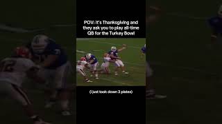 Bouta throw some DIMES🔥🎯 thanksgiving youtubeshorts football [upl. by Gerald51]