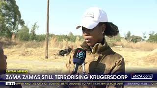 Krugersdorp communities still being terrorised by Zama Zamas [upl. by Notlrak]