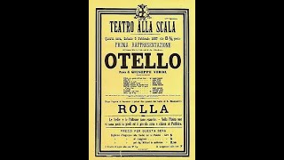 Verdi Otello  Sì pel ciel marmoreo giuro  Giacomo Lauri Volpi tenore Mario Basiola baritono [upl. by Erastatus]