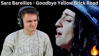 College Student Reacts To Sara Bareilles  Goodbye Yellow Brick RoadLIVE For The First Time [upl. by Fayre]