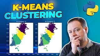 KMeans Clustering Algorithm with Python Tutorial [upl. by Belia788]