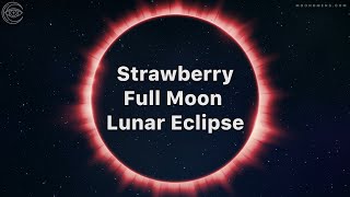 Strawberry Full Moon Lunar Eclipse – June 5th 2020 [upl. by Oyek]