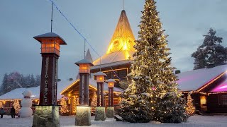 El Pueblo Papá Noel antes de Navidad 🦌🎅🎄 Rovaniemi Laponia Finlandia Santa Claus Village [upl. by Dosia]