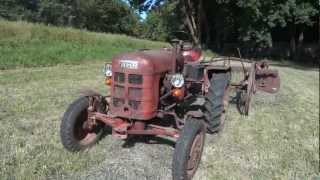 rateau faneur IH et tracteur Fahr D17 [upl. by Ellehs]