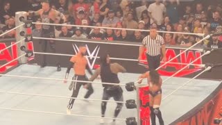 Drew McIntyre Claymore Kick Cm punk  Jey Uso yeeet  WWE Raw Highlights [upl. by Nemlaz167]