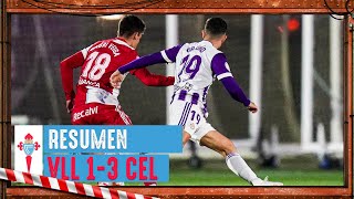 Real Valladolid Promesas vs Celta B 13  Resumen y goles  Highlights Primera RFEF Footters [upl. by Anilad]