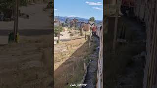 Train B110 gare dAkbou railway الجزائر railroads ferroviaire railwaystation bejaia train [upl. by Enal871]