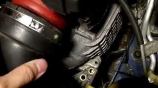 Mercedes W203 C230 M271  Throttle Body Removal [upl. by Eelarbed]