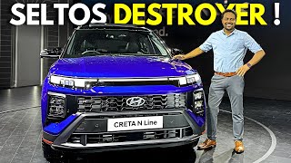 Hyundai Creta Nline 2024 ✅ 15 Turbo के साथ Manual Transmission का मज़ा 🔥 [upl. by Bruis]