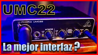 INTERFAZ UMC22 VS UM2 CUAL ES LA MEJOR MB800 PRUEBAS [upl. by Aierdna]