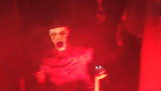 Death Row Animatronic In Action  Haunted House [upl. by Ahseenal]