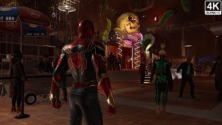 Halloween Party Mission  Find Dr Delaney  Chase Martin Li  Spider Man Remastered  Part 16  4K [upl. by Elitnahc69]