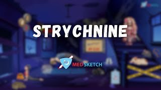 Strychnine Sketchy  Toxicology forensic science  Forensic medicine lecture  Forensic Medicine [upl. by Oker514]