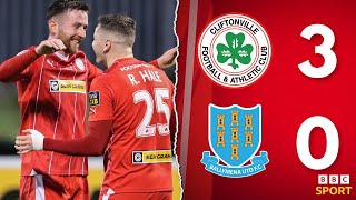 HIGHLIGHTS  Cliftonville 30 Ballymena United [upl. by Sillaw]