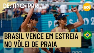 OLIMPÃADAS 2024 BRASIL VENCE NO VÃ”LEI DE PRAIA COM A DUPLA CAROL SOLBERG E BÃRBARA SEIXAS [upl. by Gael653]