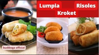 GORENGAN LARIS DIJUAL RESEP LUMPIA RISOLES KROKET KENTANG JUALAN GORENGAN MODAL KECIL LABA BESAR [upl. by Navanod]