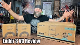 Creality Ender 3 V3 CoreXZ 3D Printer Unboxing and Review [upl. by Gile]