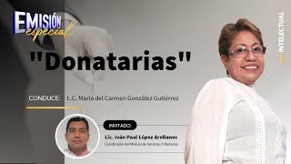 Emisión Especial Donatarias [upl. by Eillam]