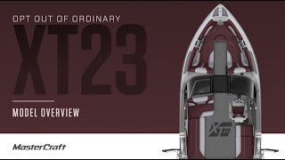 2022 MasterCraft XT23  Model Overview [upl. by Adnirim]