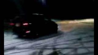 HHR drifting in the snow [upl. by Johnath]