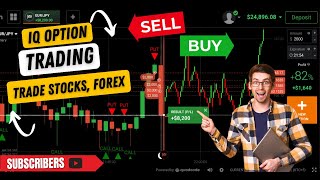 IQ Option Trading Trade Stocks Forex [upl. by Harland]