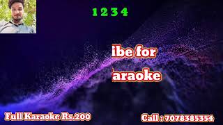 Aaj Humein Maloom Hua  Karaoke with lyrics [upl. by Itsrejk]