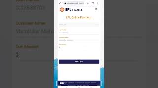 How to pay IIFL Gold Loan interest instantly through quick payPlease check out for more videos 👁 [upl. by Amikahs815]