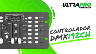 Controlador DMX 192CH UPC192 [upl. by Robby884]