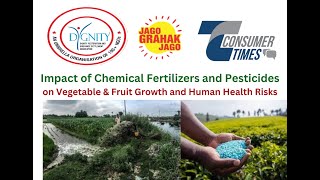 Impact of Chemical Fertilizers and Pesticides on Vegetable amp Fruit Growth and Human Health Risks [upl. by Rabi]