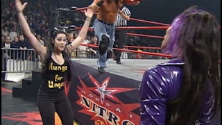 720pHD WCW Nitro 022800  David Flair wDaffney vs Prince Iaukea wPaisley [upl. by Anaitsirhc]