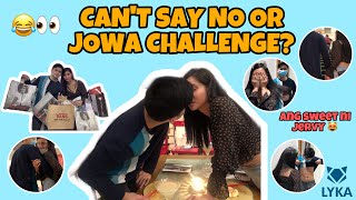 CANT SAY NO CHALLENGE W Jervy Delos Reyes  Melissa Enriquez [upl. by Eohce321]