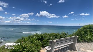 Ogunquit beach Maine USA [upl. by Noicnecsa]