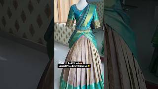 Unstitched Lehenga wa order 96771 55784 fashion lehenga shopping online onlineshopping shots [upl. by Borman]