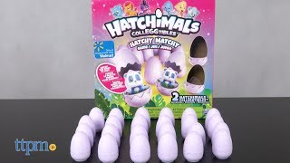 Hatchimals Colleggtibles Hatchy Matchy Game Walmart Edition from Spin Master [upl. by Eenahc499]