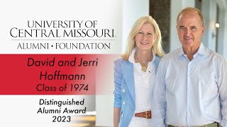 UCM 2023 Distinguished Alumni Award  David and Jerri Hoffmann [upl. by Dranek351]