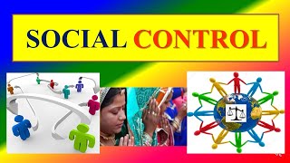 SOCIAL CONTROL  Applied Sociology for Nursing  Speech [upl. by Attenrev95]